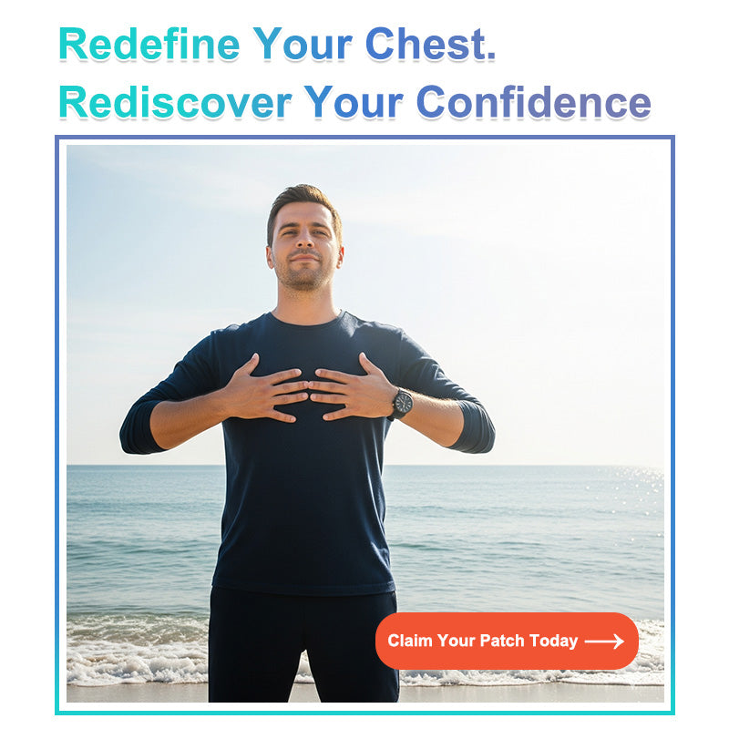 🔥Limited-time 50% sale🔥⚕️💙Slimoly®️ Gynecomastia Chest Fatburn & Firm Patch