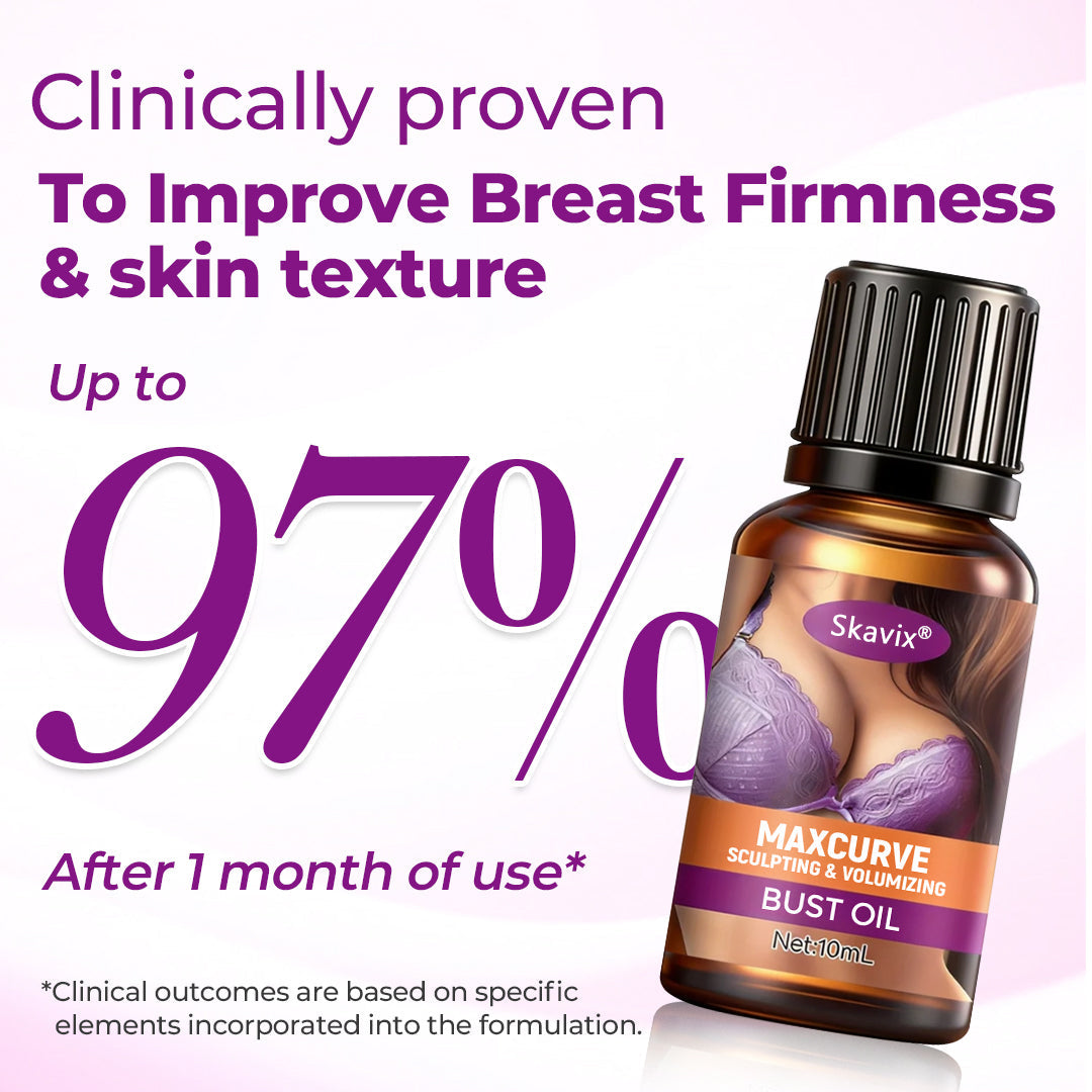⏰Last 4 hours Sale: Save 50%-Skavix® MaxCurve Sculpting & Volumizing Bust Oil