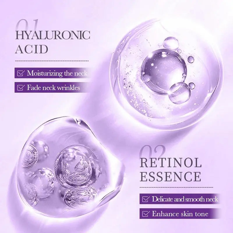 🔥Limited-time 50% sale🔥Sculpting Collagen Neck Cream with 5 Massage Rollers