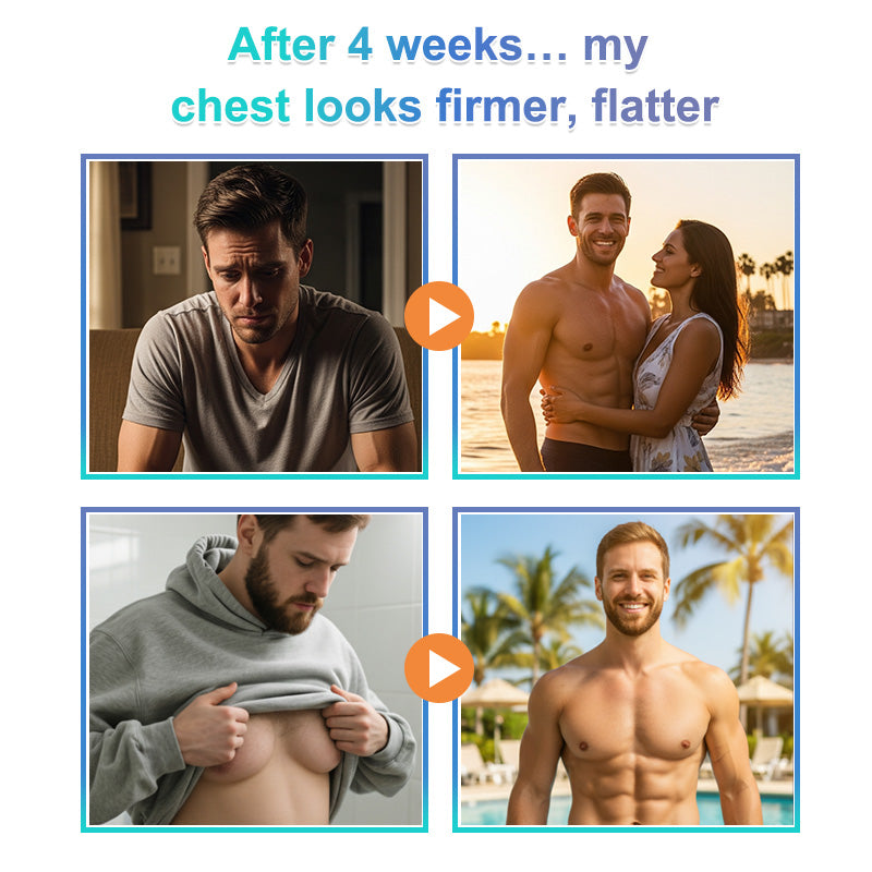 🔥Limited-time 50% sale🔥⚕️💙Slimoly®️ Gynecomastia Chest Fatburn & Firm Patch
