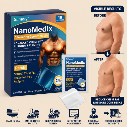 🔥Limited-time 50% sale🔥⚕️💙Slimoly®️ Gynecomastia Chest Fatburn & Firm Patch