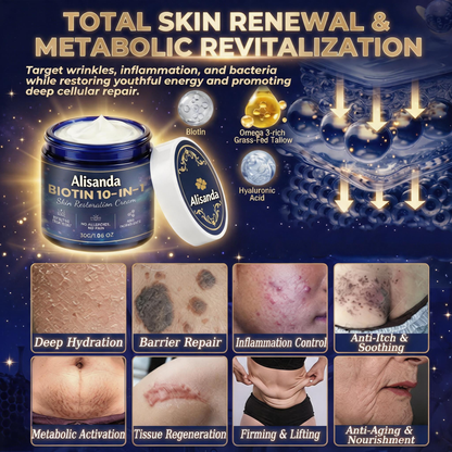 🔥New Arrivals for May|Made and Shipped from USA ✨Alisanda® Biotin 10-in-1 Skin Restoration Cream 🍀