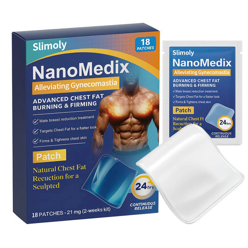 🔥Limited-time 50% sale🔥⚕️💙Slimoly®️ Gynecomastia Chest Fatburn & Firm Patch