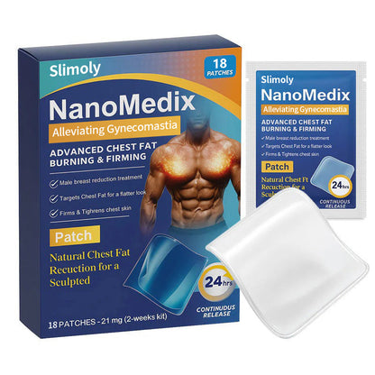 🔥Limited-time 50% sale🔥⚕️💙Slimoly®️ Gynecomastia Chest Fatburn & Firm Patch